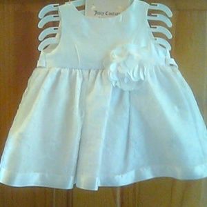 Baby girl all white dress